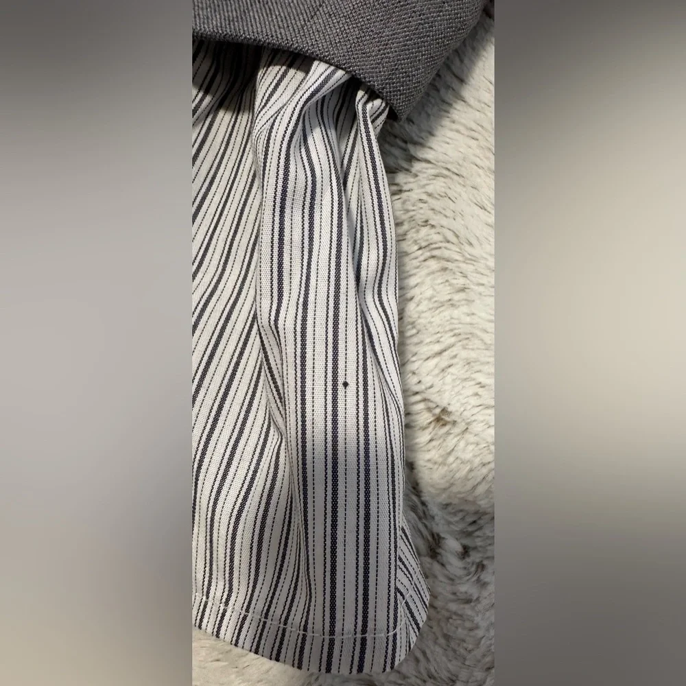 Sincerely Jules Striped Gray Bustier Corset Combination Top - Picture 11 of 12